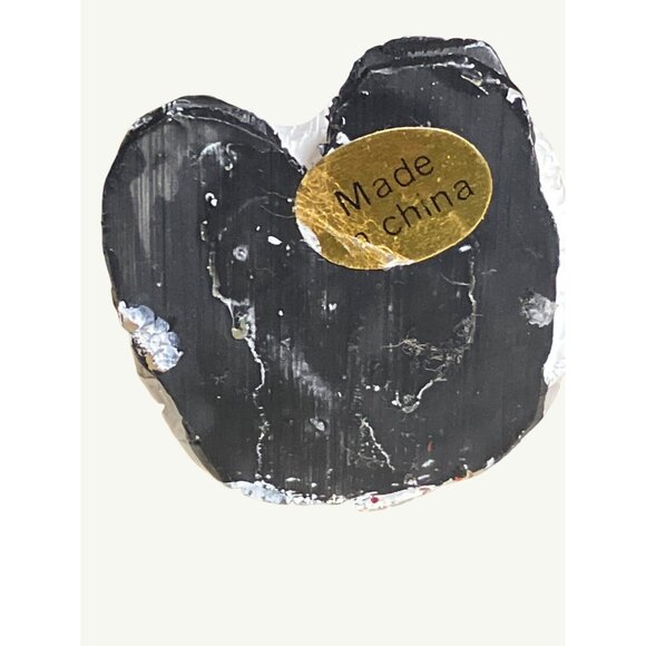 Thin Santa Claus Figurine With Star and Bells Accent Christmas Decor - Picture 9 of 9